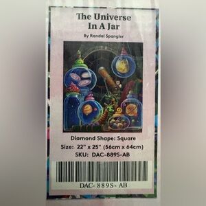 Diamond Art Club The Universe In A Jar Randal Spangler Diamond Painting